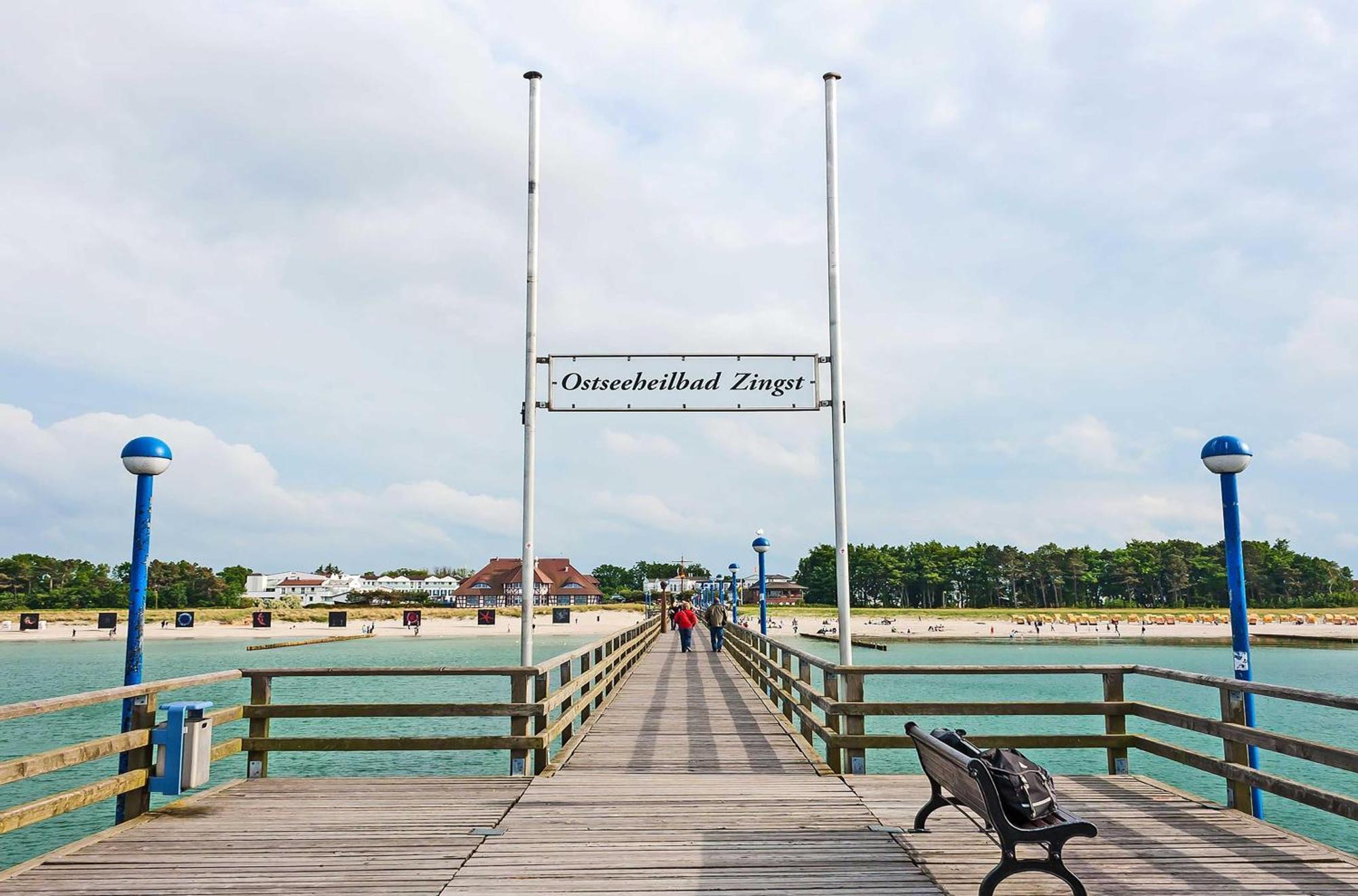 Strandhafer An Der Seebruecke Zingst Luaran gambar